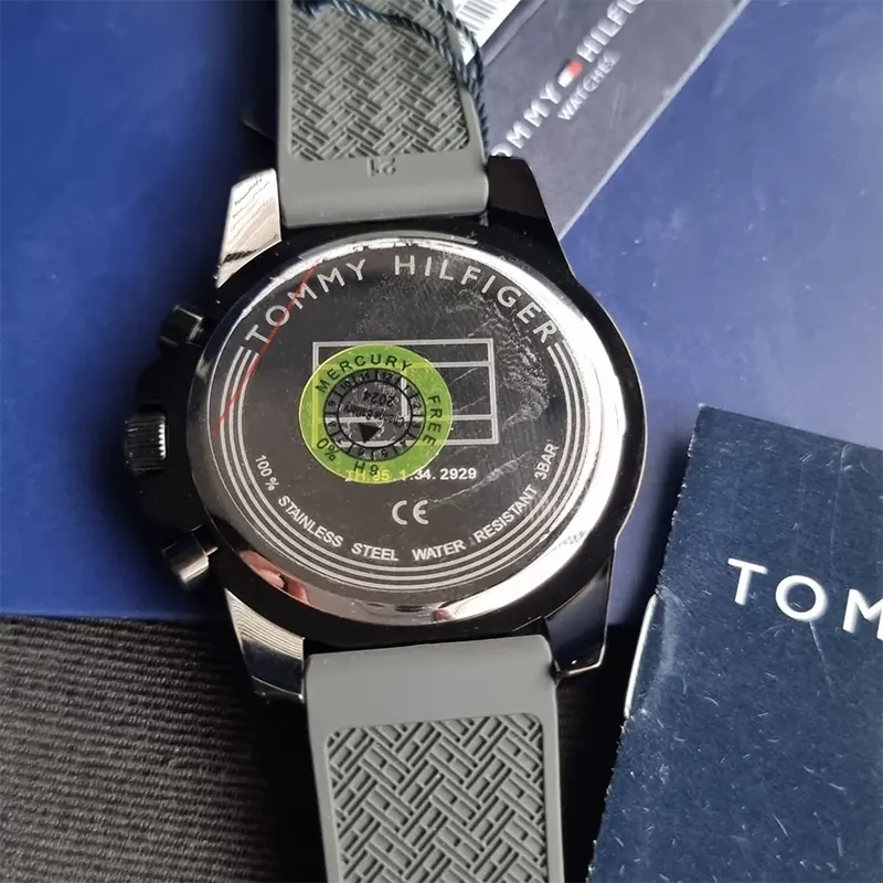 Tommy Hilfiger Mason Chronograph Grey Dial Men's Watch- 1791792